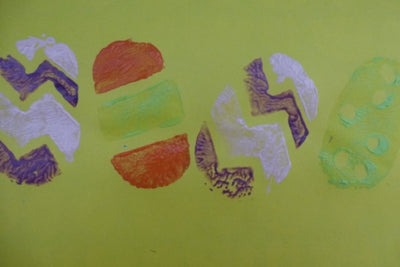 Potato Print Easter Eggs Activity