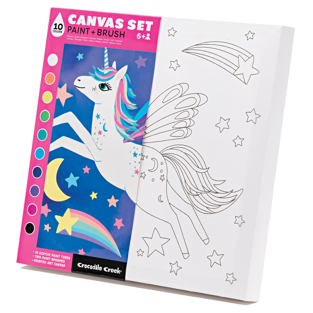 Crocodile Creek Canvas Set - Unicorn