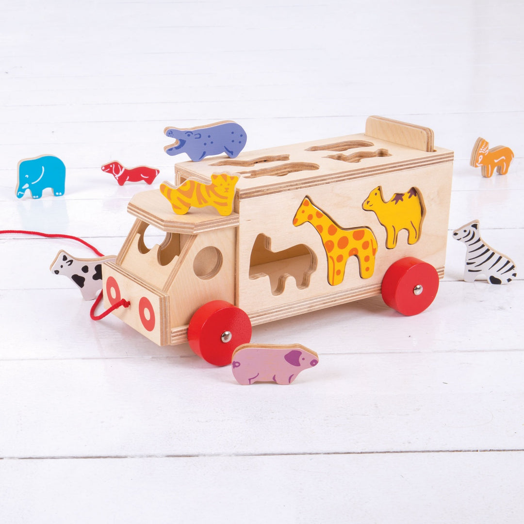 Bigjigs Animal Shape Lorry