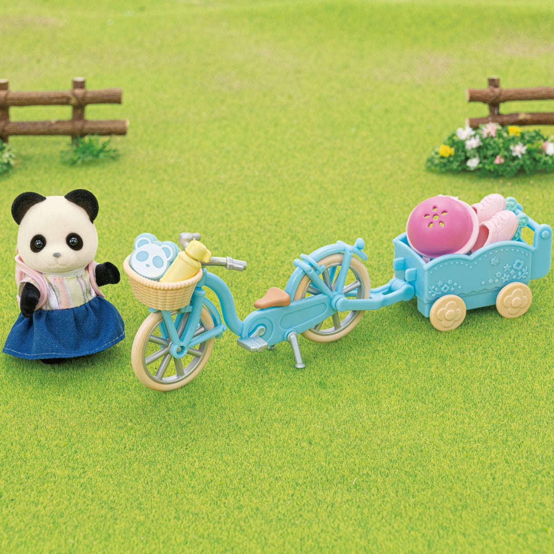 Sylvanian Families - Cycle and Skate - Panda Girl