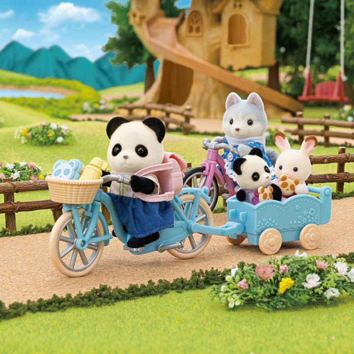 Sylvanian Families - Cycle and Skate - Panda Girl