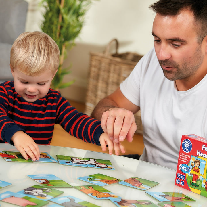 Orchard Toys Farmyard Heads And Tails