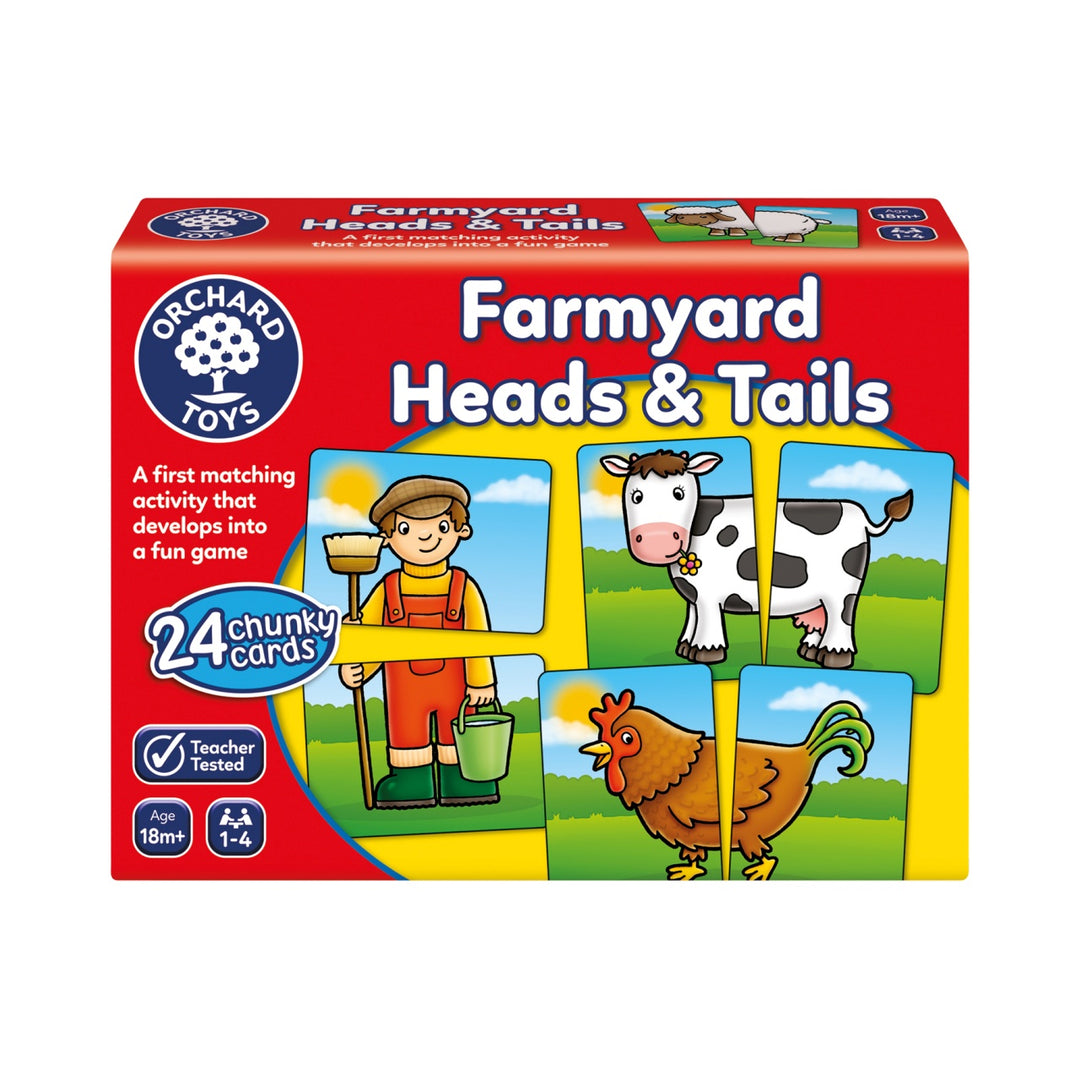 Orchard Toys Farmyard Heads And Tails