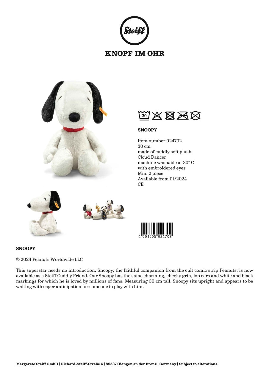 Steiff Snoopy (30cm)