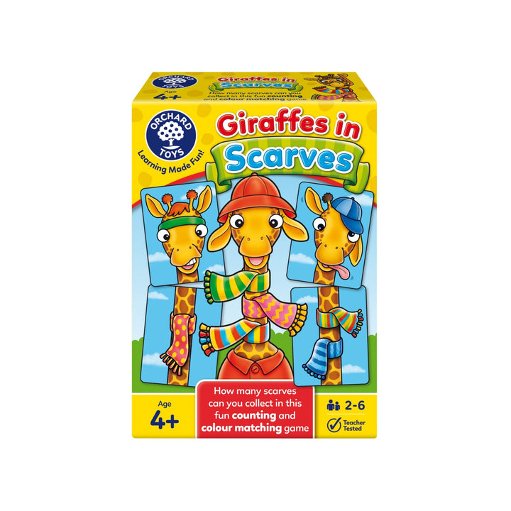 Orchard Toys Giraffes in Scarves