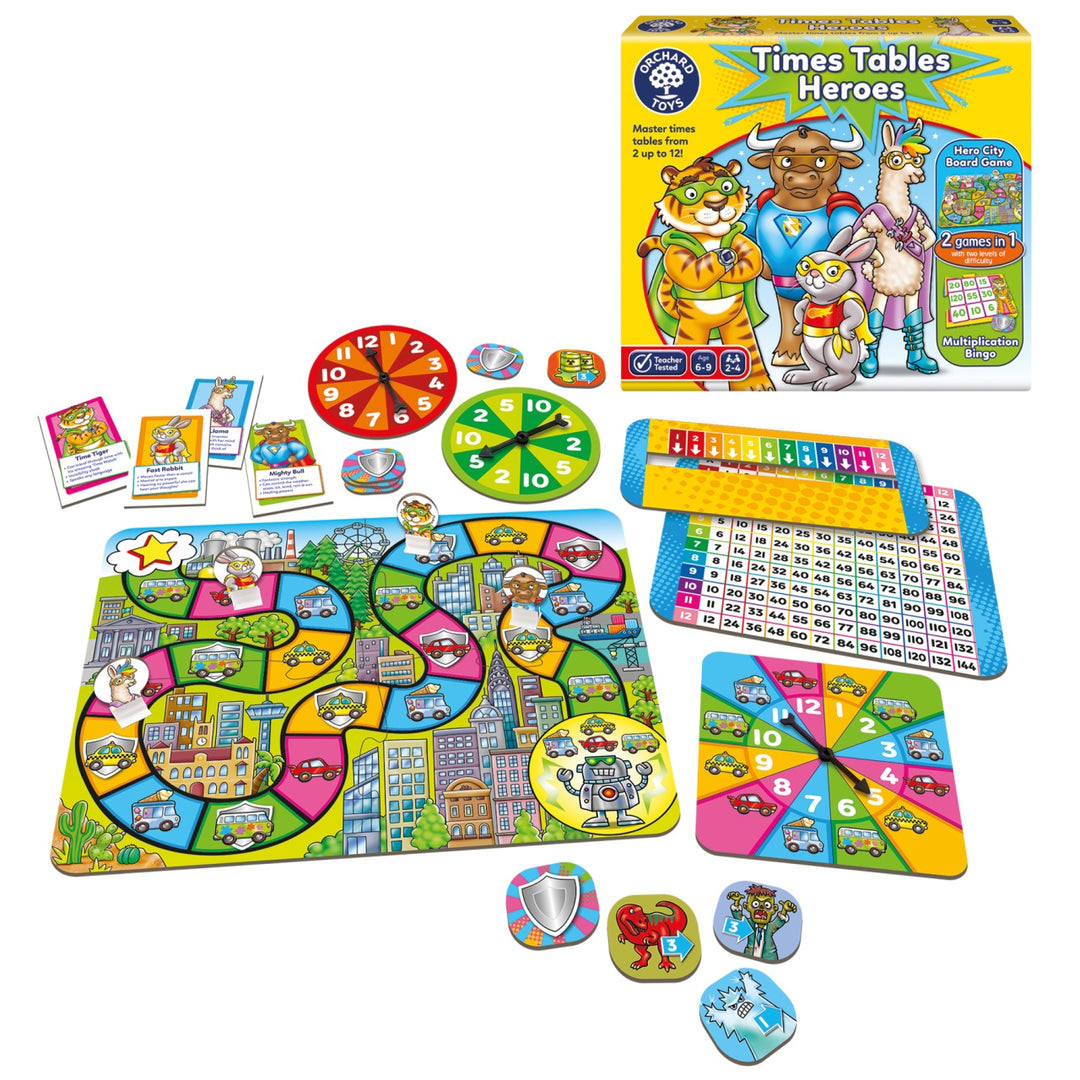 Orchard Toys Times Tables Heroes