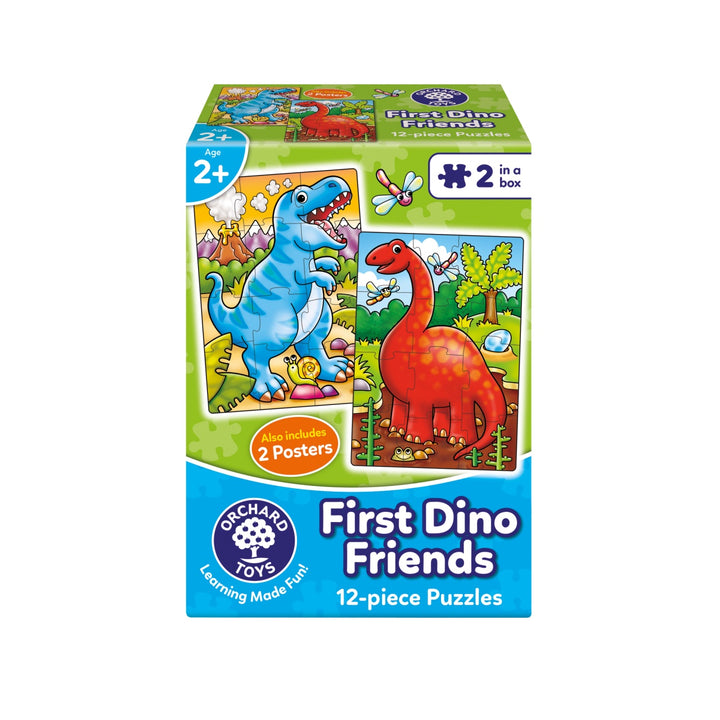 Orchard Toys First Dino Friends Puzzle (2x12 pieces)