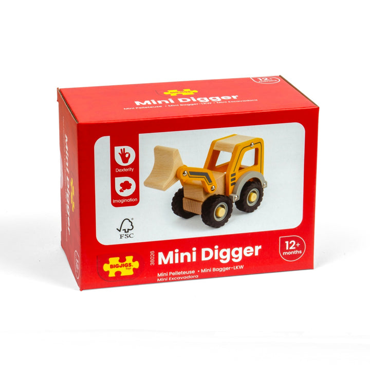 Bigjigs Mini Digger