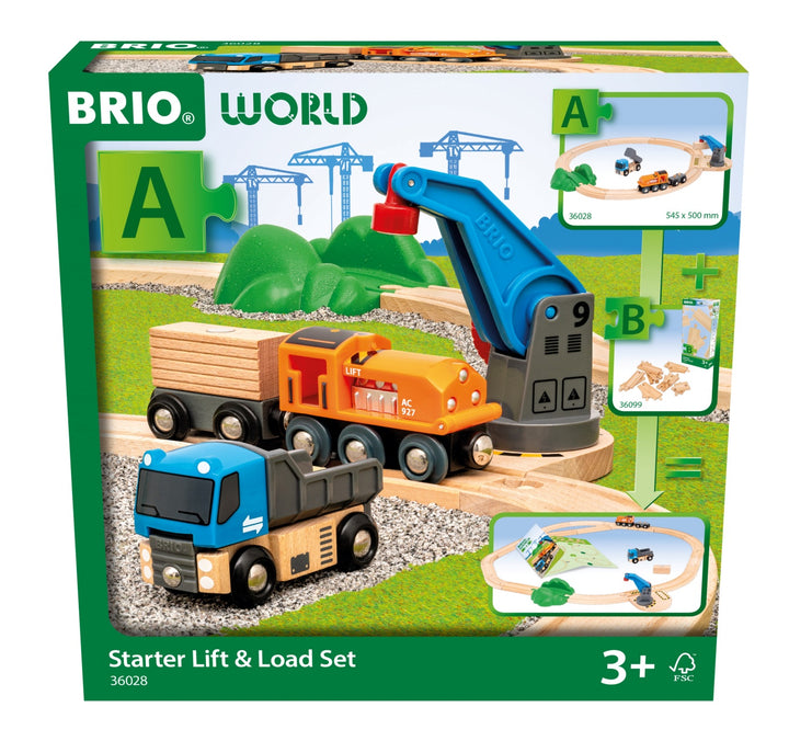 Brio Starter Lift and Load Train Set