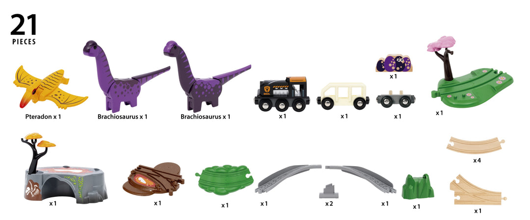 Brio Dinosaur Adventure Train Set