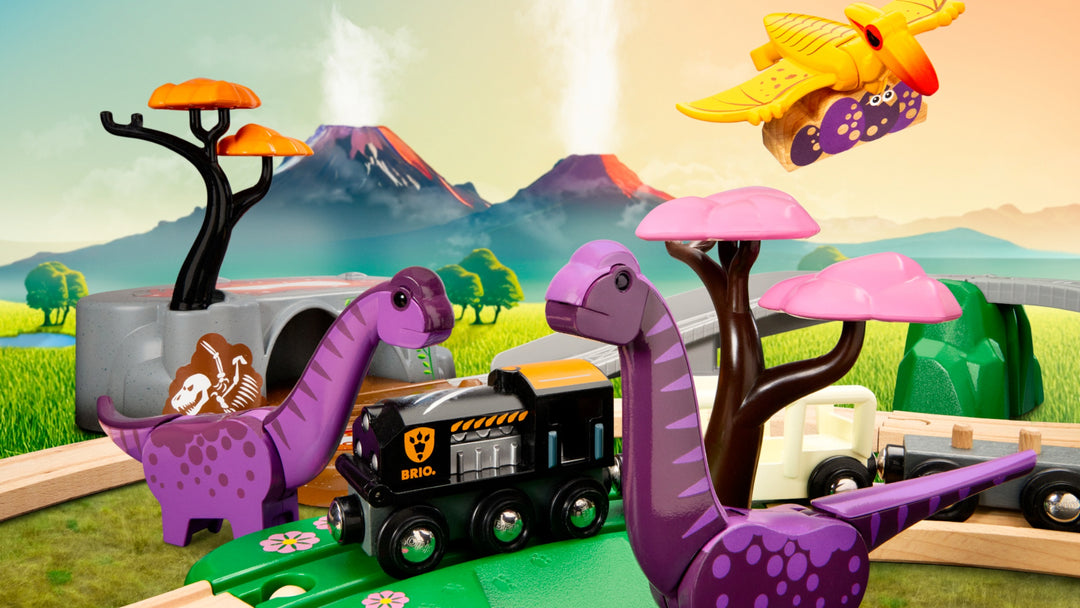 Brio Dinosaur Adventure Train Set
