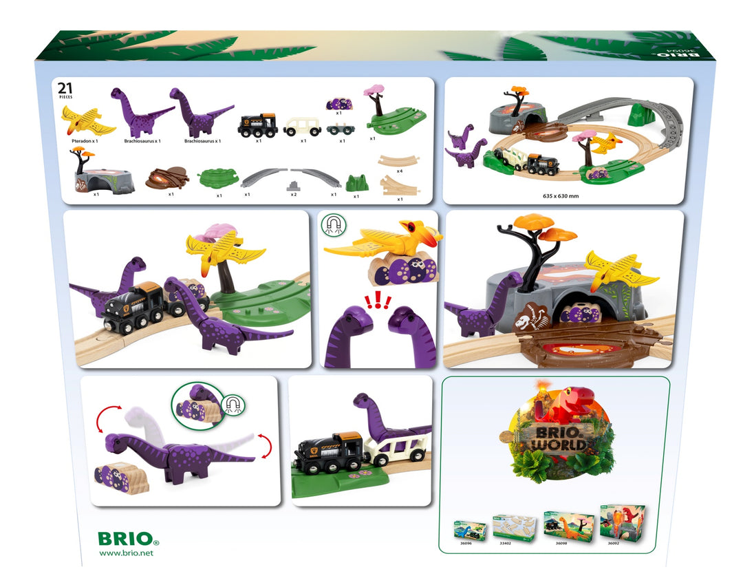 Brio Dinosaur Adventure Train Set