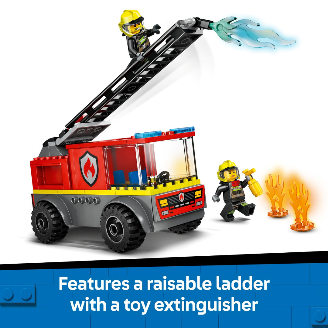 City - Fire Ladder Truck