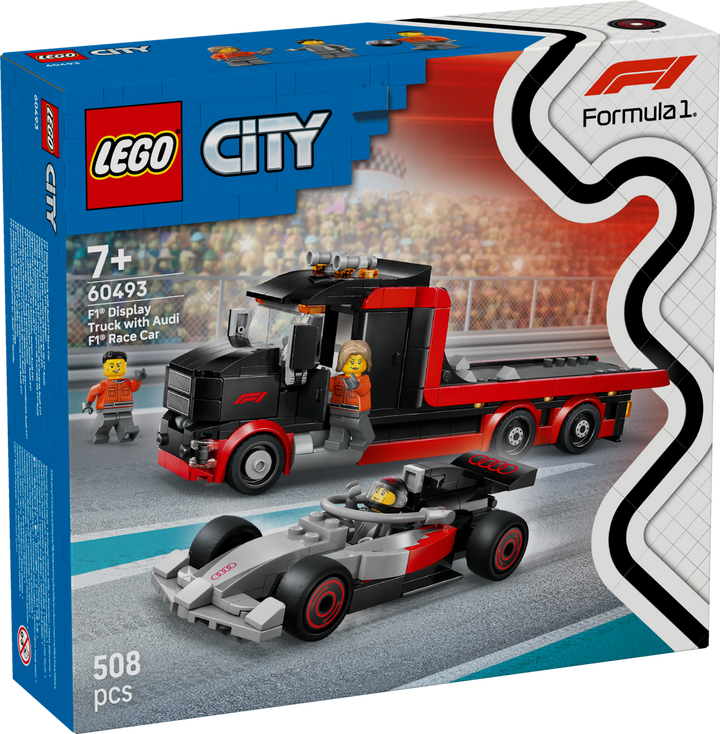 City - F1® Display Truck with Audi F1® Race Car