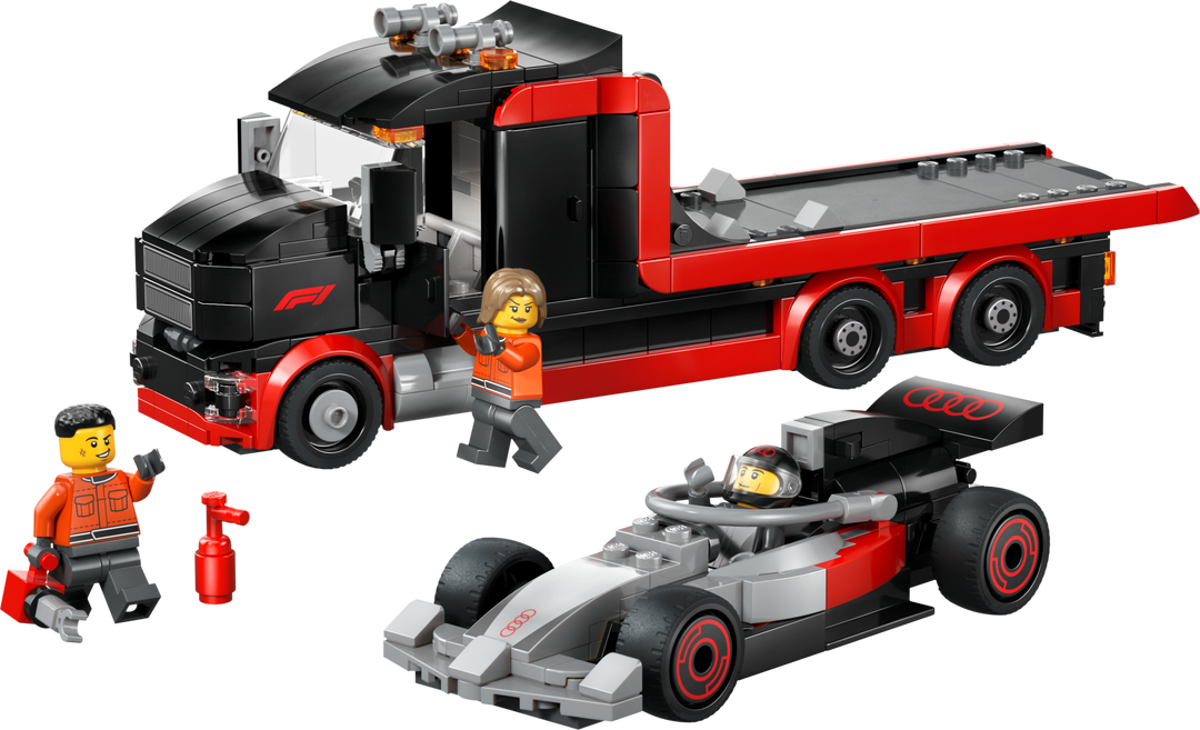 City - F1® Display Truck with Audi F1® Race Car