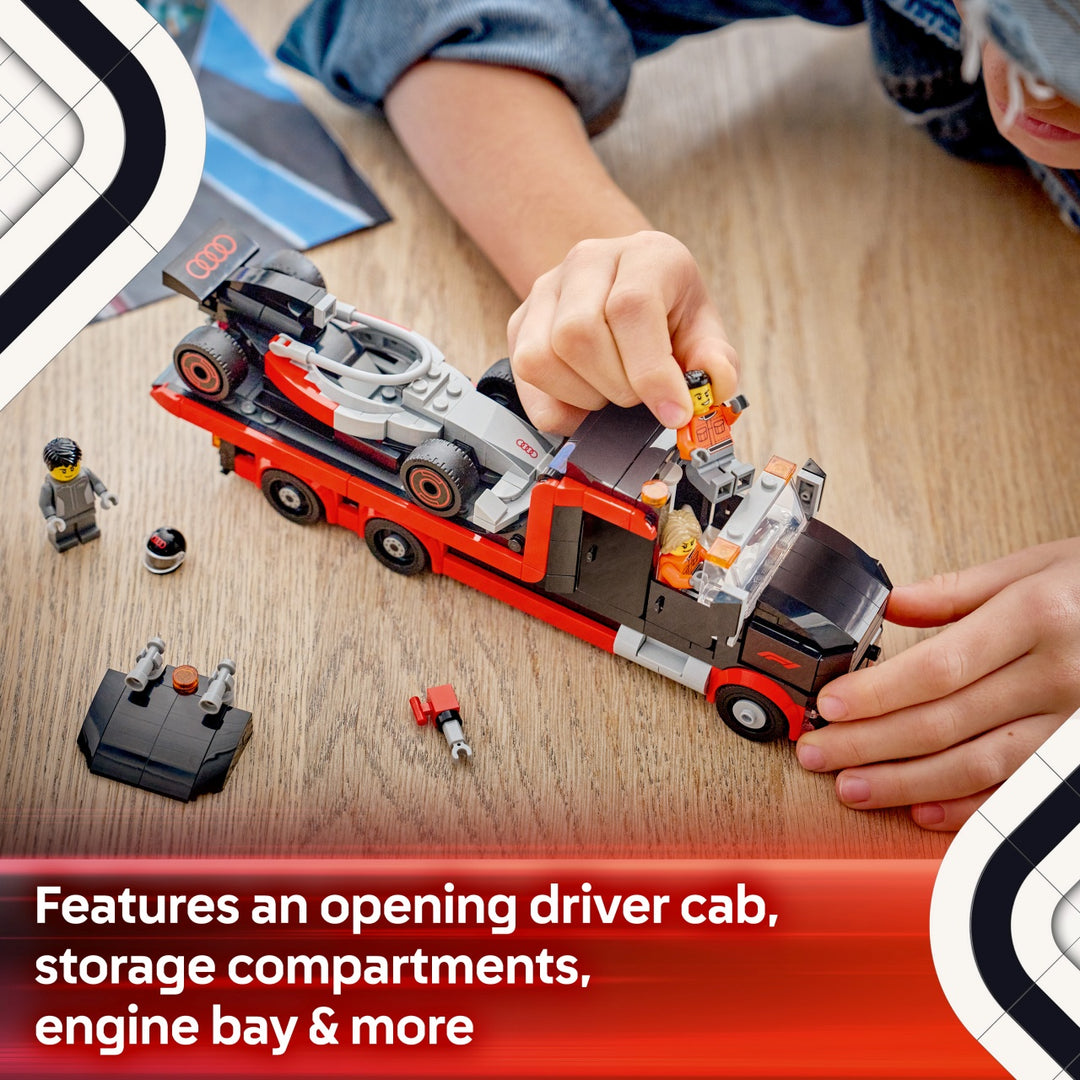 City - F1® Display Truck with Audi F1® Race Car