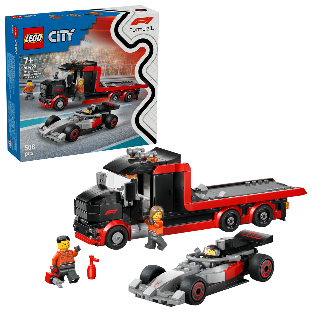 City - F1® Display Truck with Audi F1® Race Car