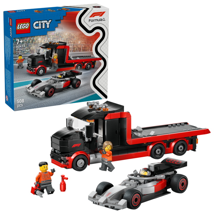 City - F1® Display Truck with Audi F1® Race Car