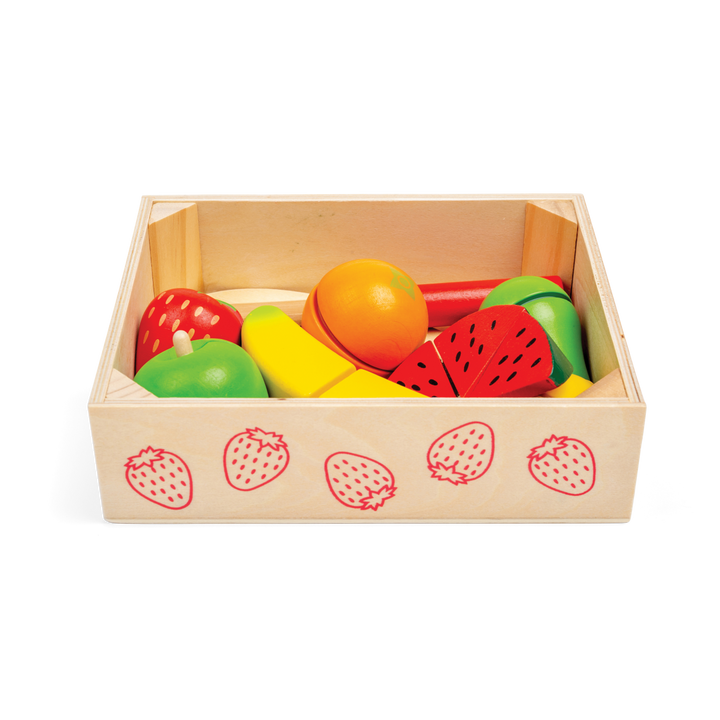 Bigjigs Cutting Fruit Crate