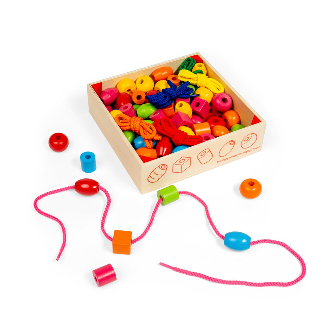 Crate of Lacing Beads