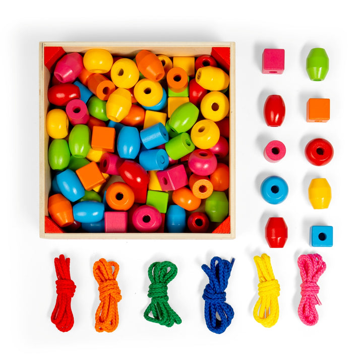 Crate of Lacing Beads
