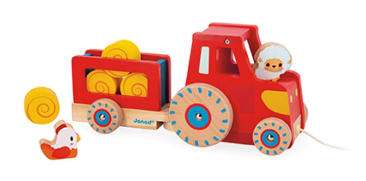 Janod Pull Along Tractor