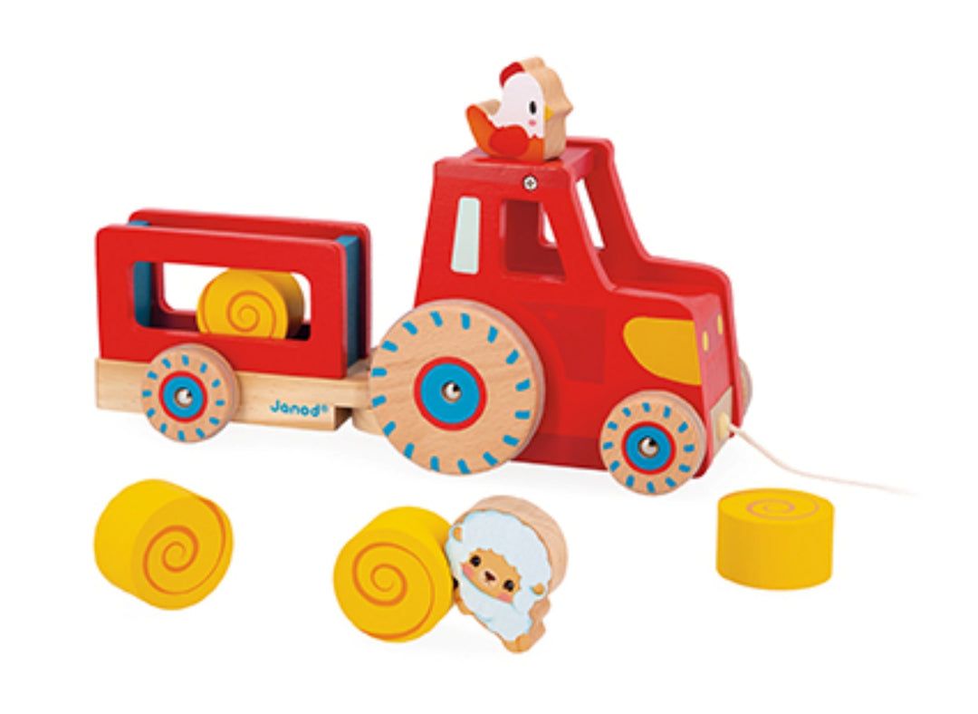 Janod Pull Along Tractor