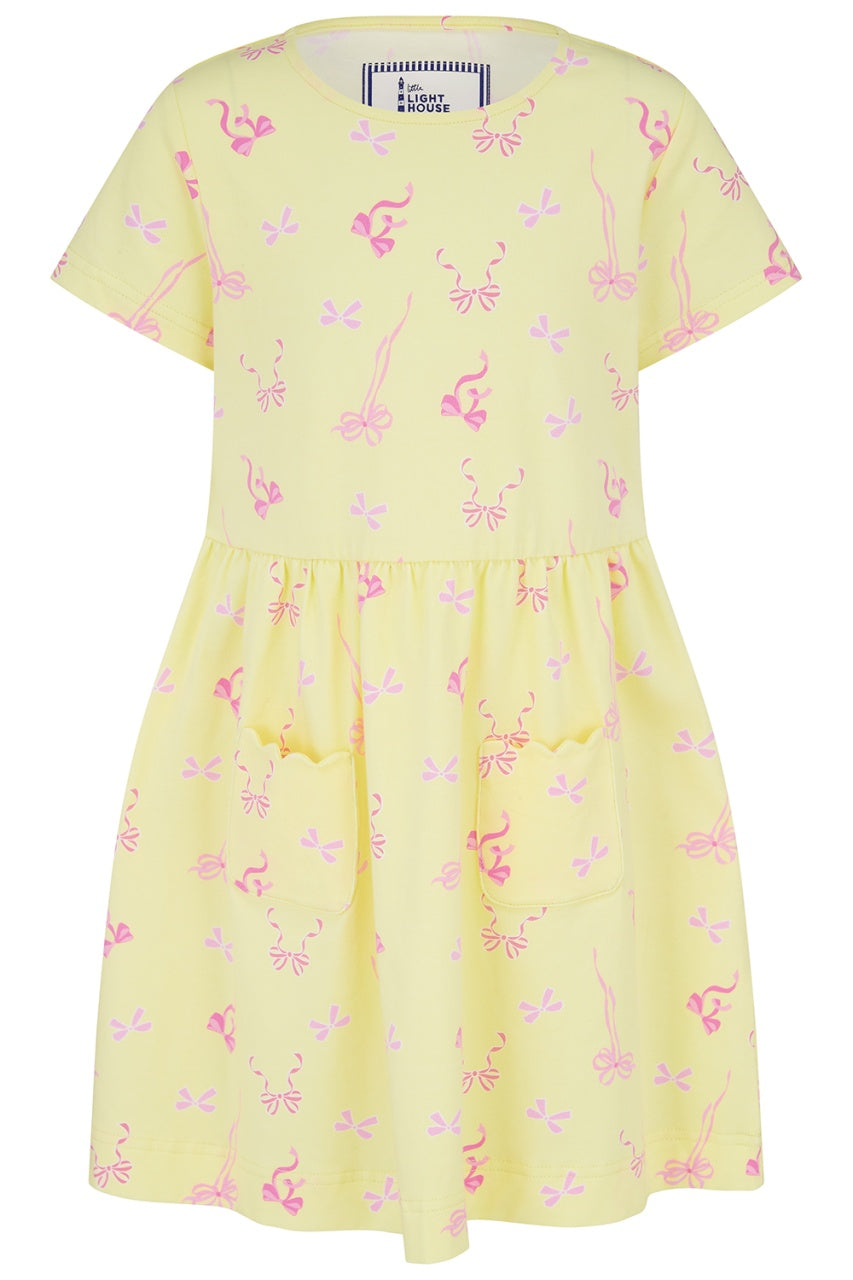 Lighthouse Marnie Dress - Lemon Bow