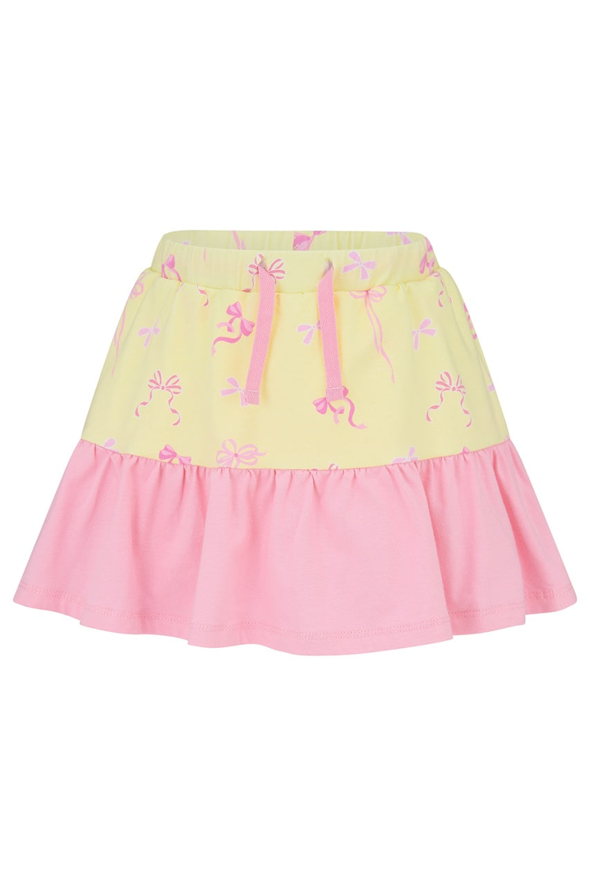 Lighthouse Saskia Skort - Lemon Bow