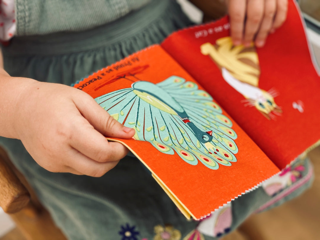 ThreadBear Rag Book - As Brave as a Bear