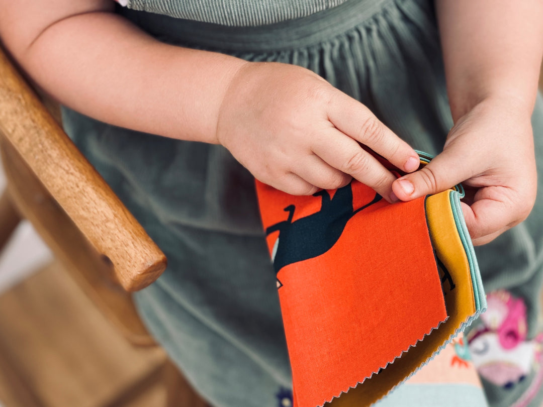 ThreadBear Rag Book - As Brave as a Bear