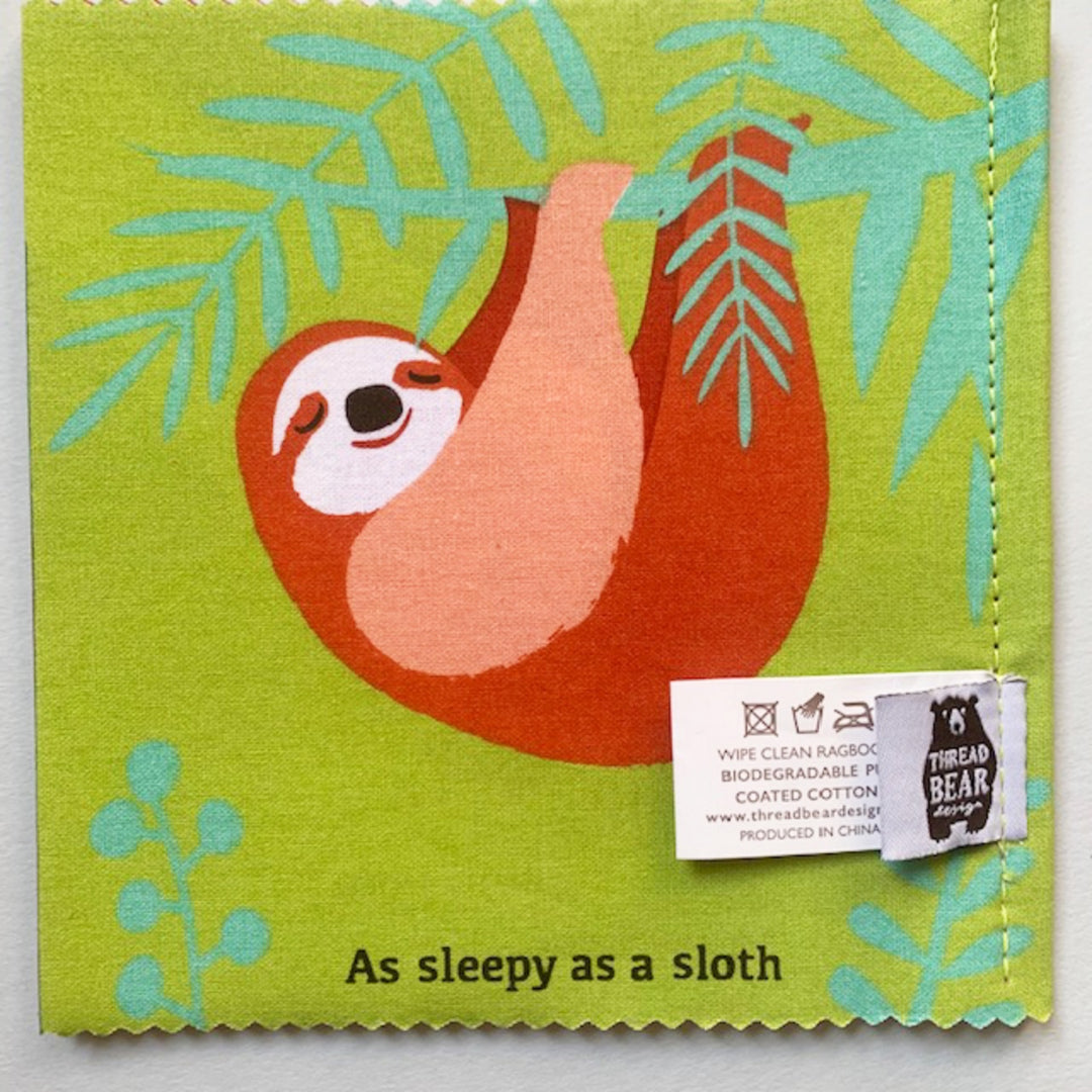 ThreadBear Rag Book - As Brave as a Bear