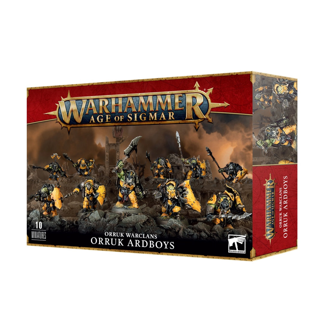 Warhammer AOS  Orruk Ardboys