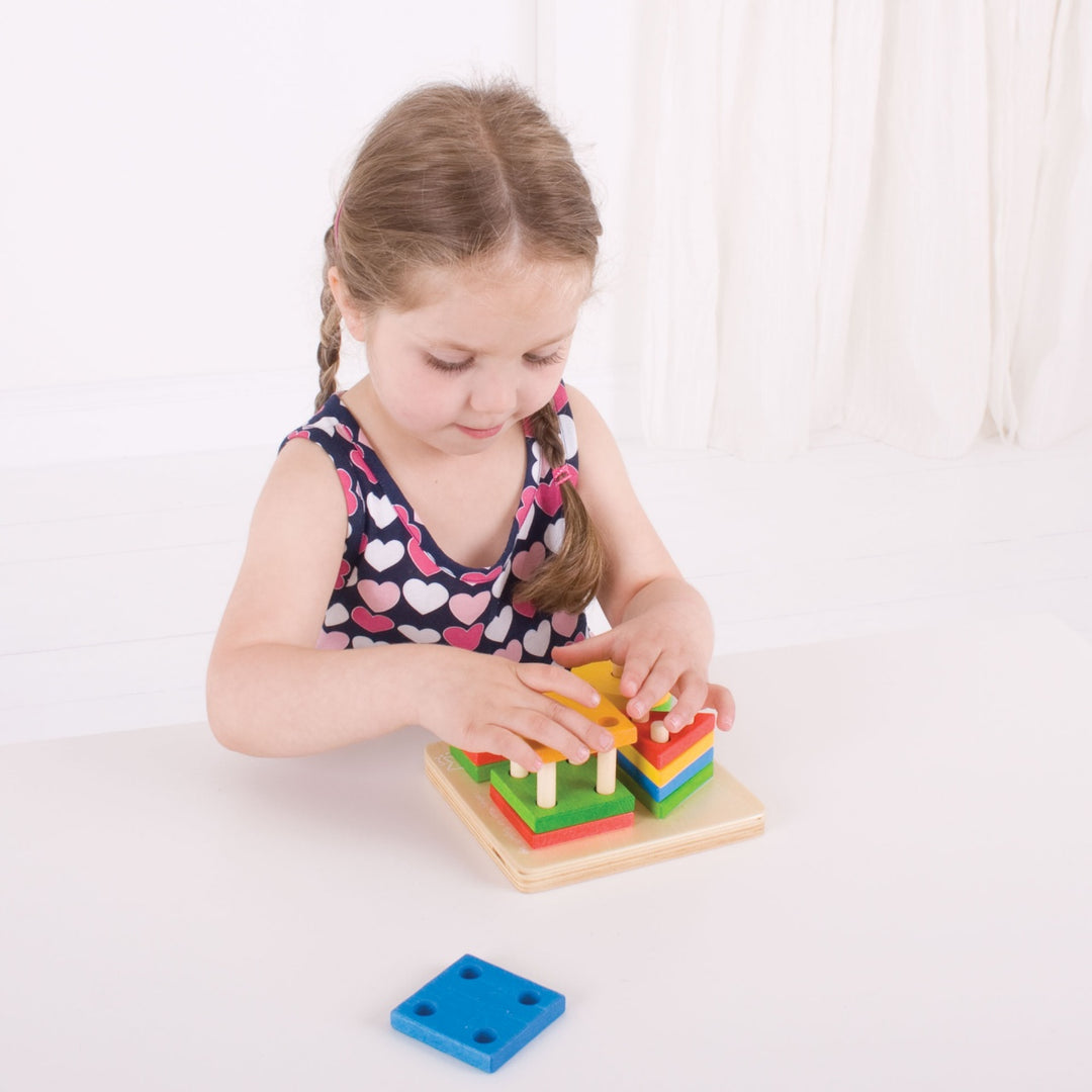 Bigjigs Four Shape Sorter