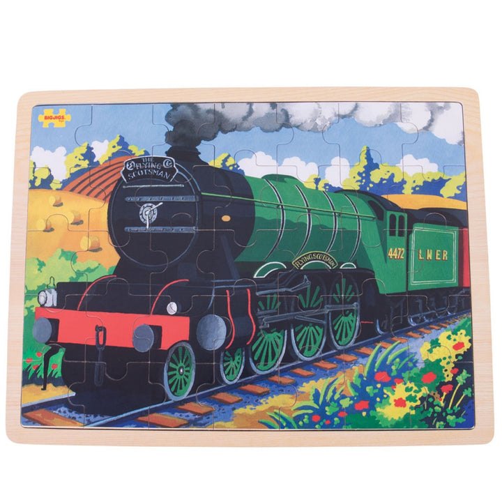 Bigjigs Tray Puzzle - The Flying Scotsman