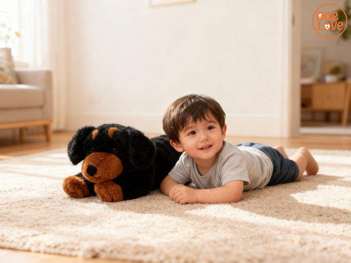 One Love Soft Toy - Pumpkin the Dachshund