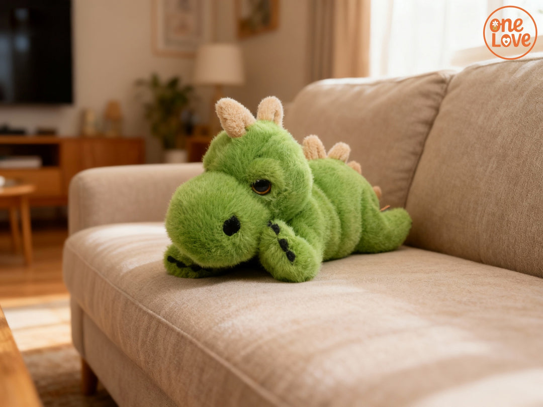 One Love Soft Toy - Derek the Dinosaur