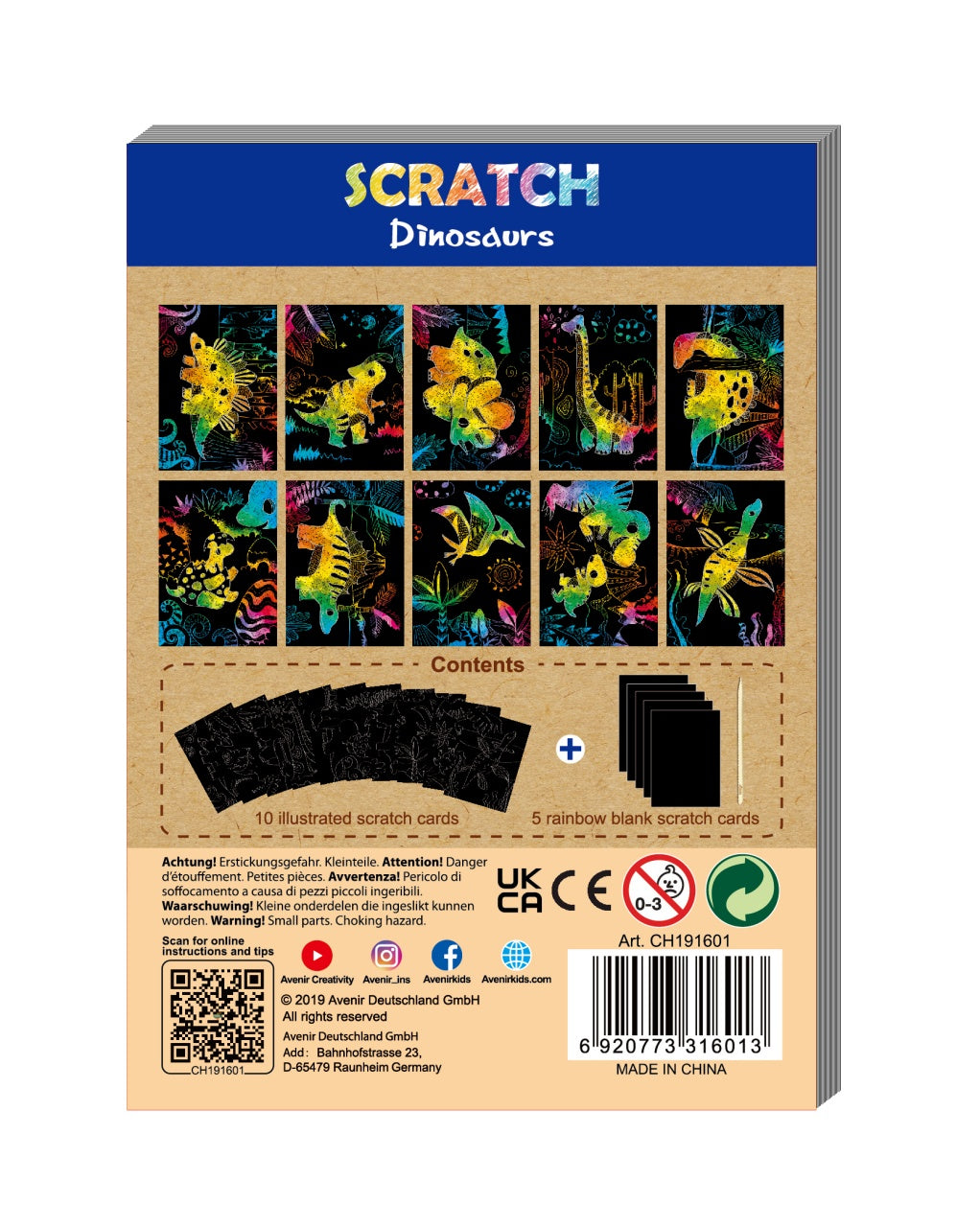Avenir Mini Scratch