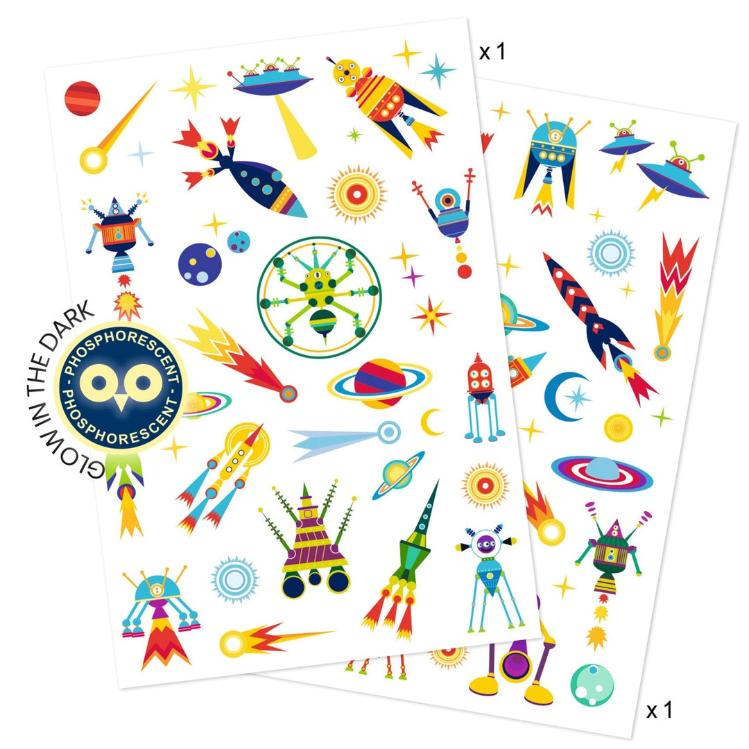 Djeco Tattoos - Space Oddity