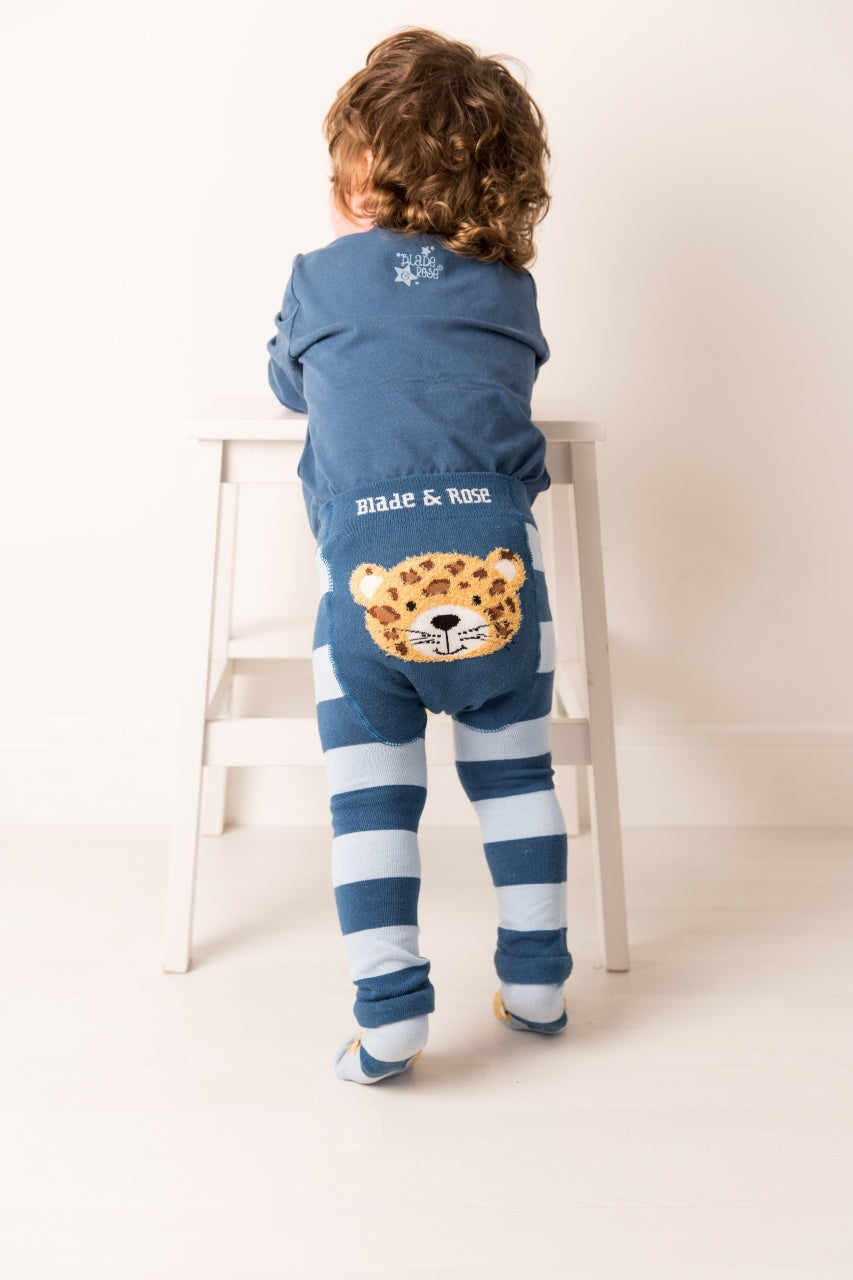 Blade and Rose Top - Echo the Jaguar (blue top)