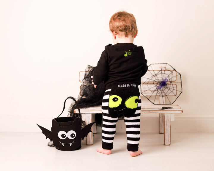 Blade and Rose Halloween Outfit - Fluffy Spider Top with Cloak and Fluffy Spider Leggings