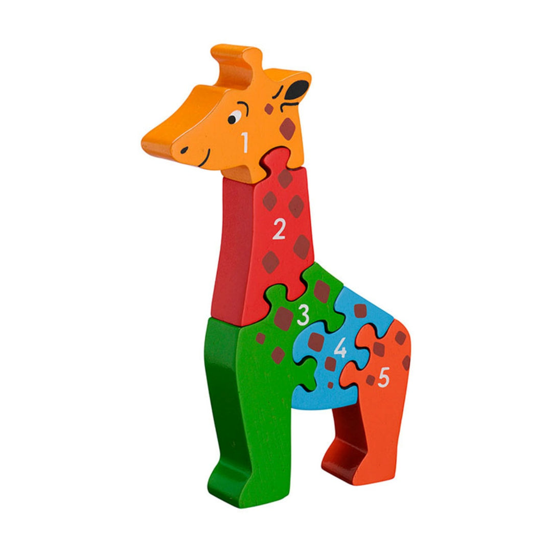 Lanka Kade 1 to 5 Jigsaw Puzzle - Giraffe