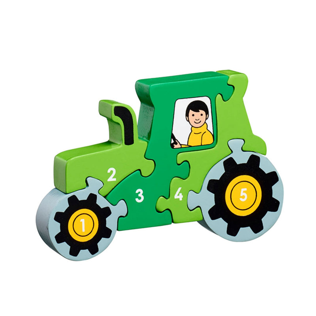 Lanka Kade 1 to 5 Jigsaw Puzzle - Green Tractor