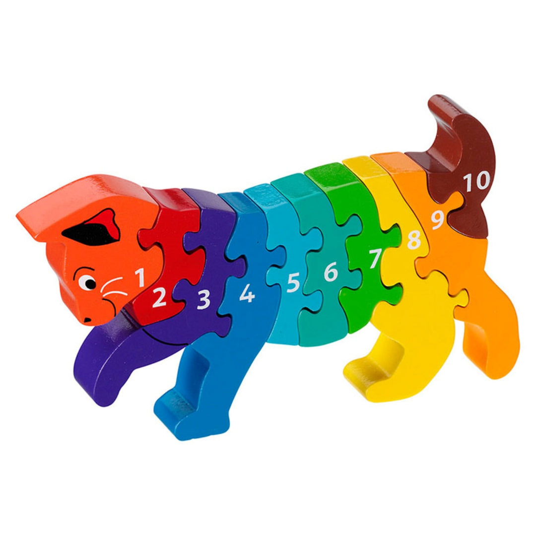 Lanka Kade  1 to 10 Jigsaw Puzzle - Cat