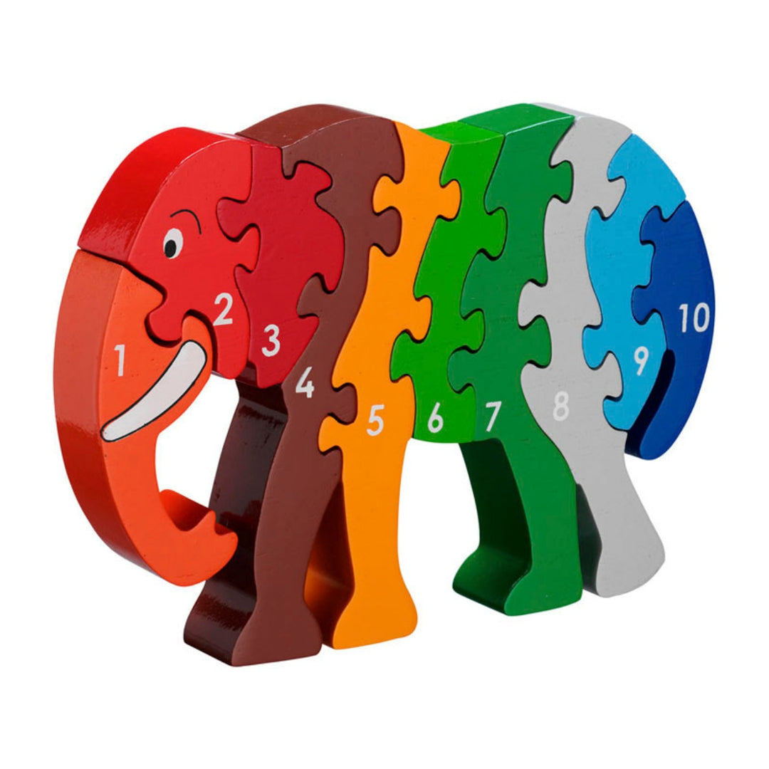 Lanka Kade 1 to 10 Jigsaw Puzzle - Elephant