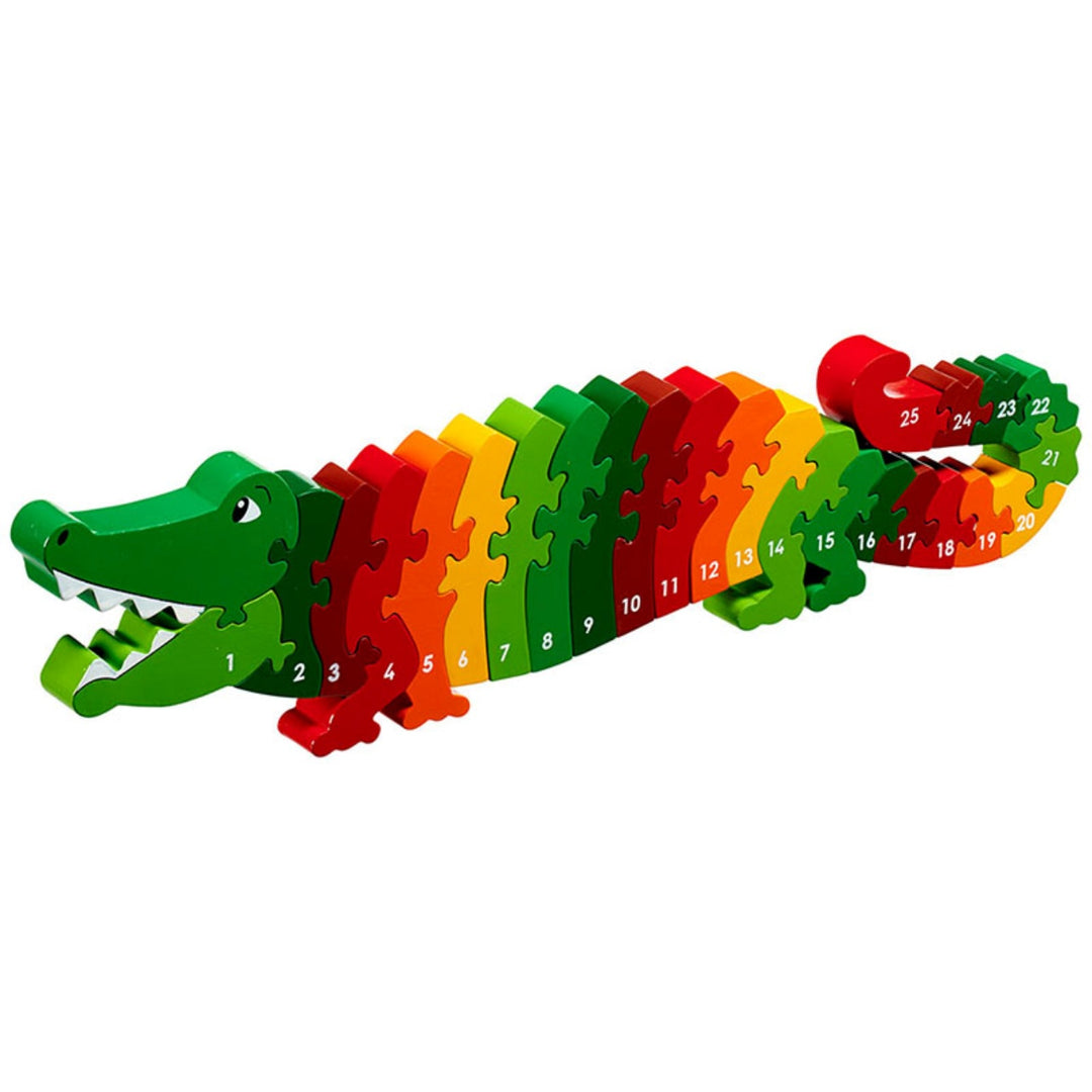 Lanka Kade 1-25 Jigsaw Puzzle - Conga the Crocodile