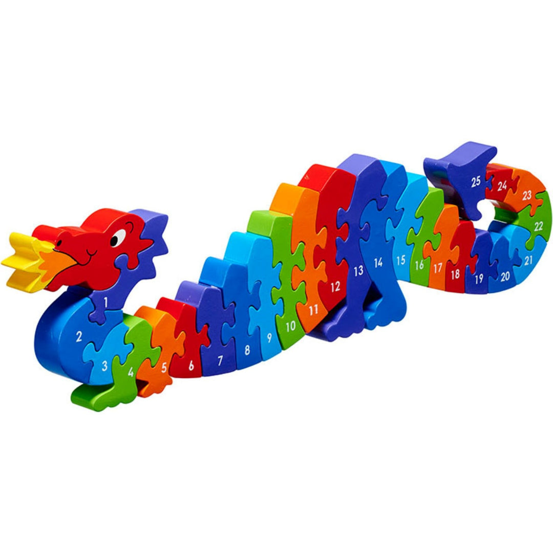 Lanka Kade 1 to 25 Jigsaw Puzzle - Dazzle The Dragon
