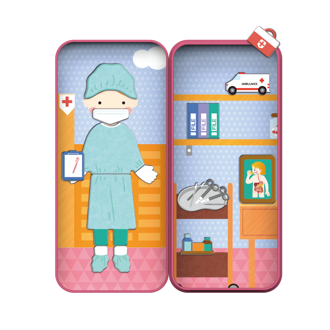 Mier Edu Travel Magnetic Box - Health Professional