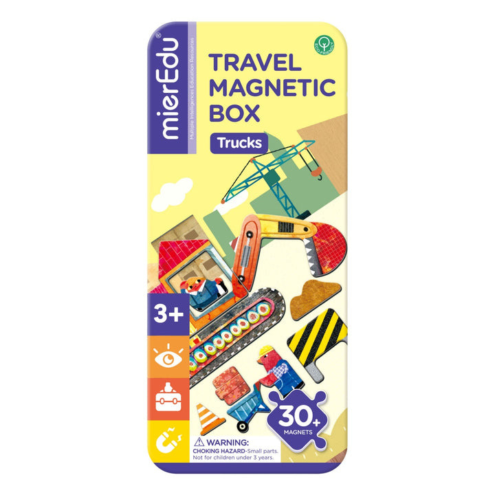 Mier Edu Travel Magnetic Box - Trucks