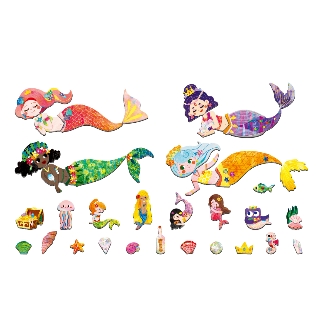 Mier Edu Travel Magnetic Box - Mermaids